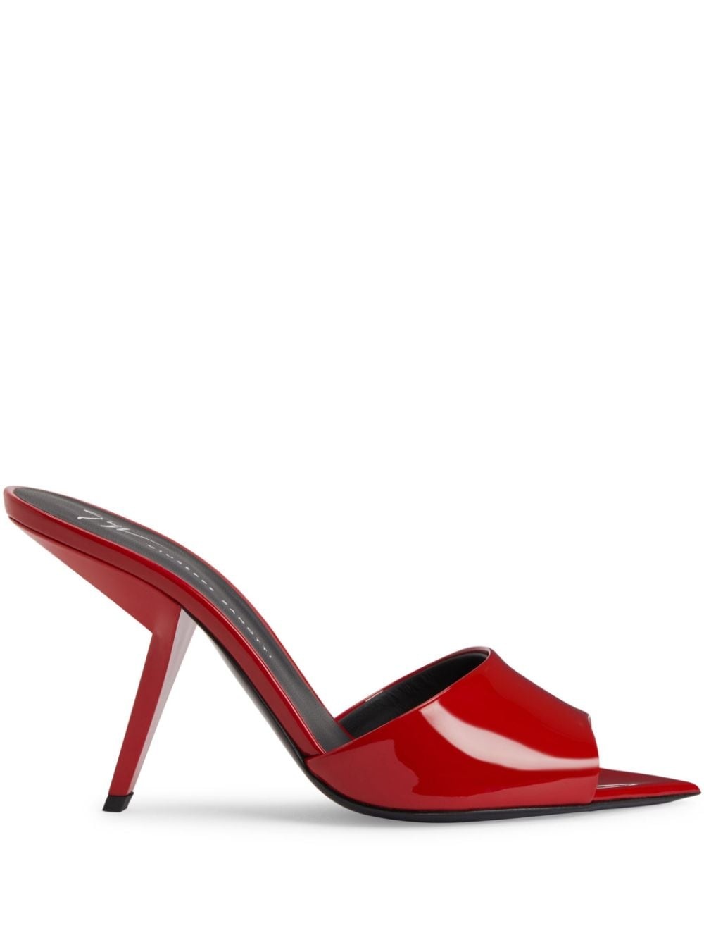 Mystero 90mm leather mules - 1