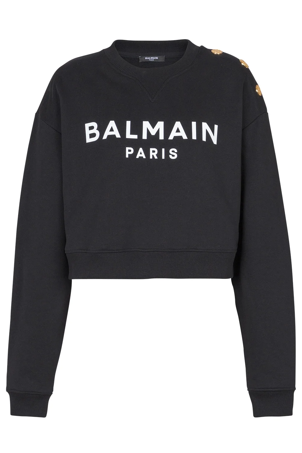 Three Button Printed Pullover - 1