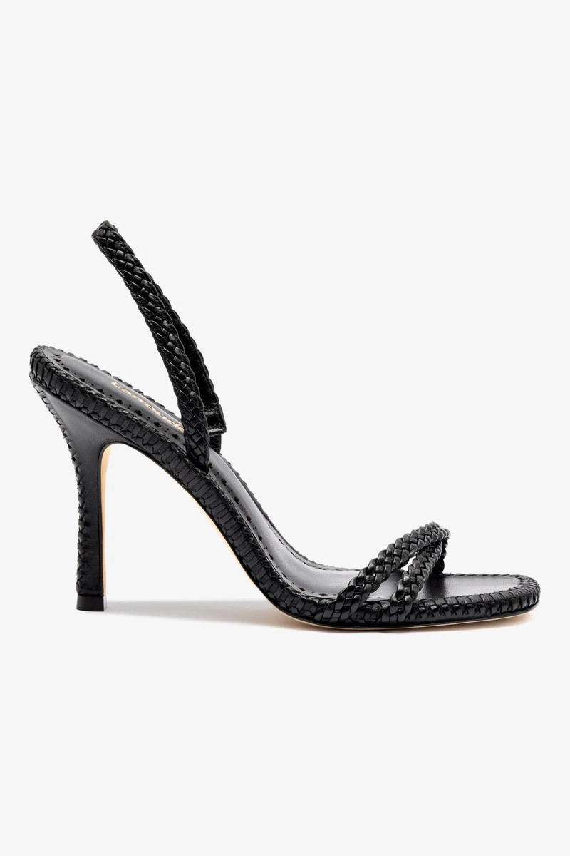 Annie Sandal In Black Leather 1