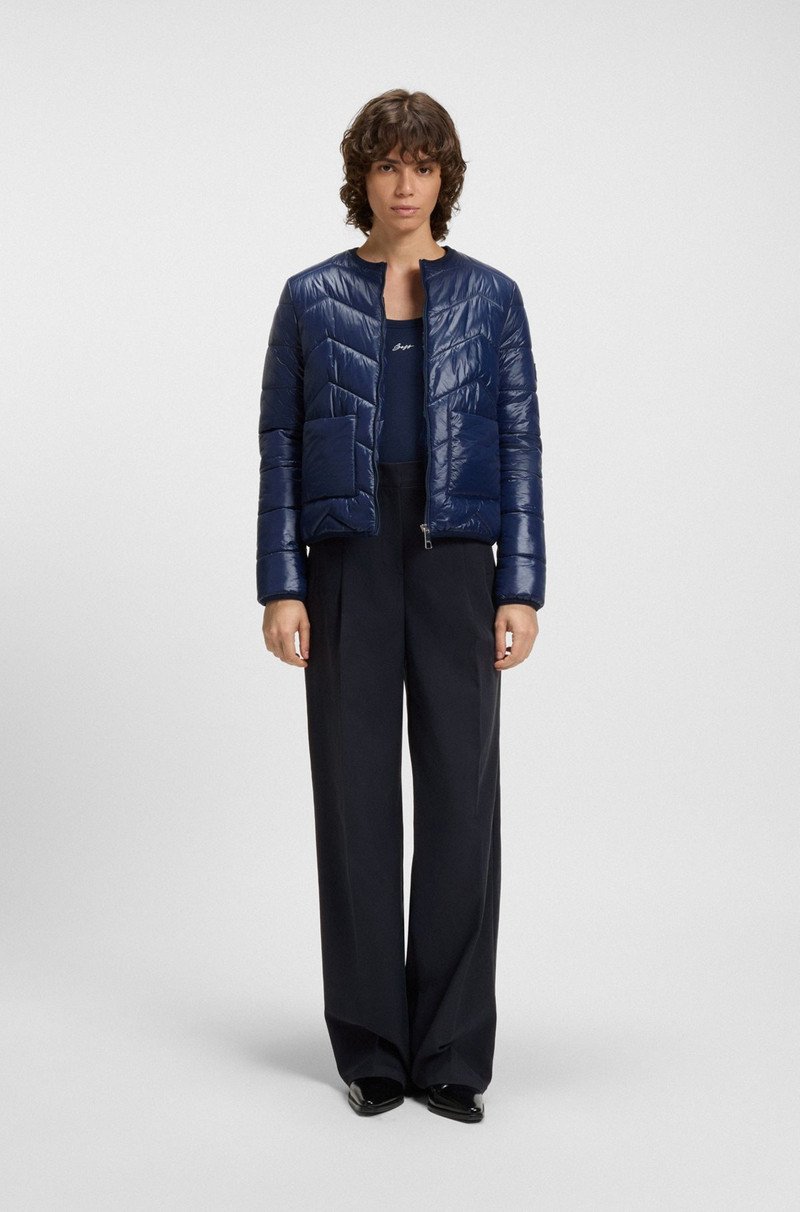 BOSS FORMAL TROUSERS WITH PLEAT DETAILS outlook