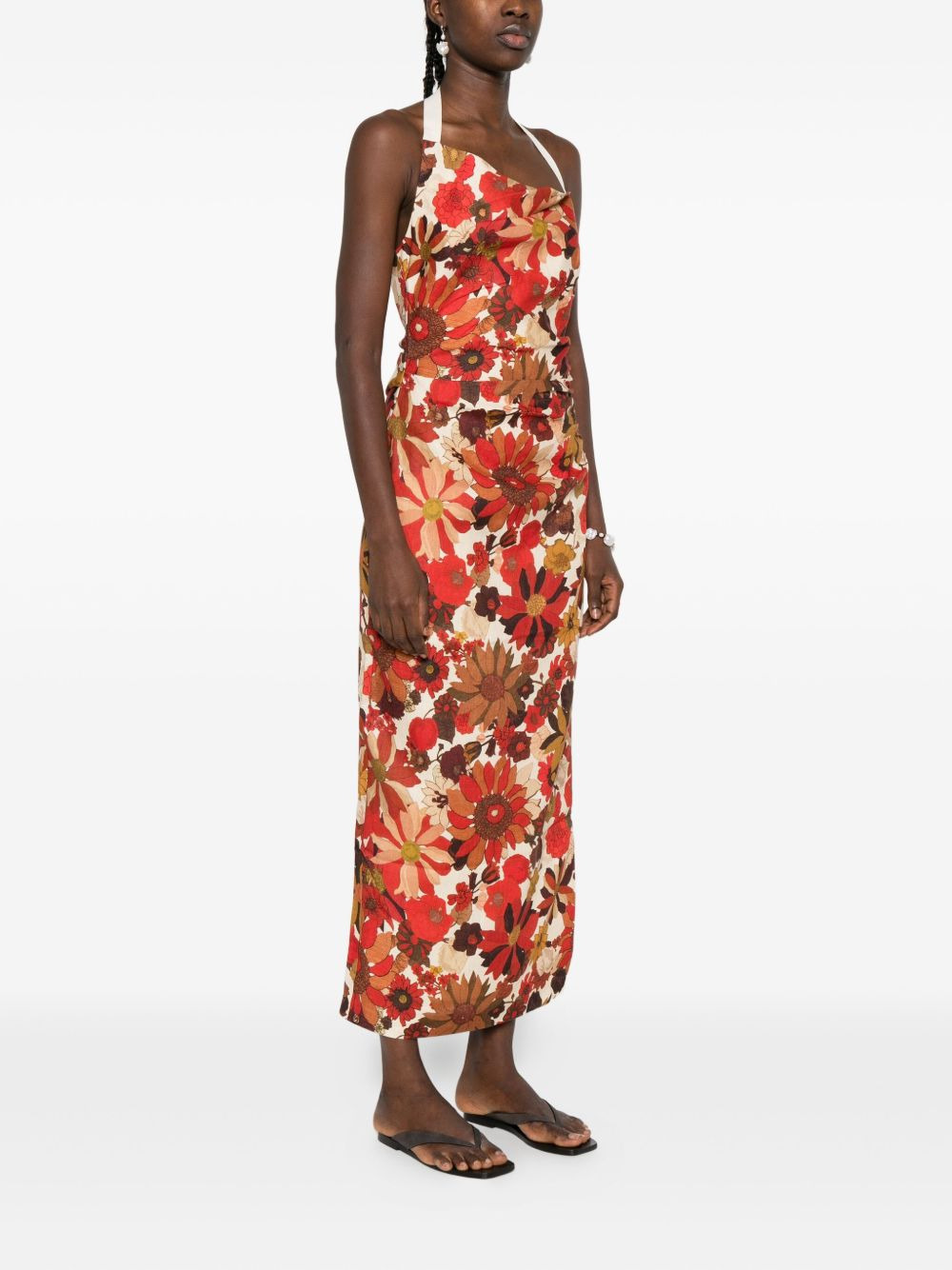 Castella floral-print dress - 3