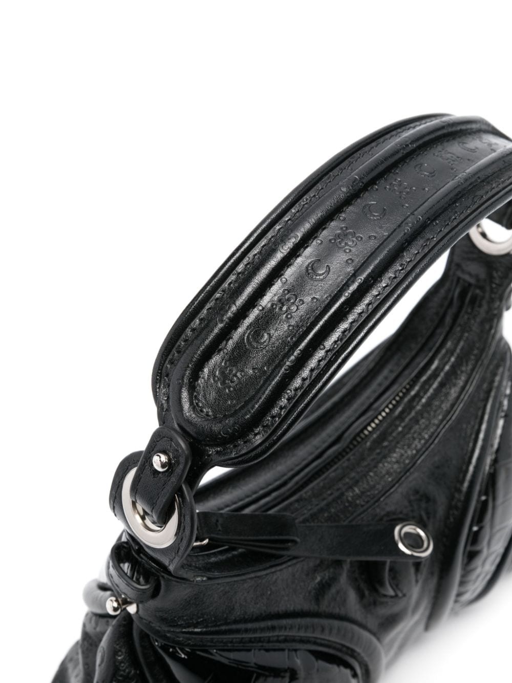 small Futura leather shoulder bag - 4