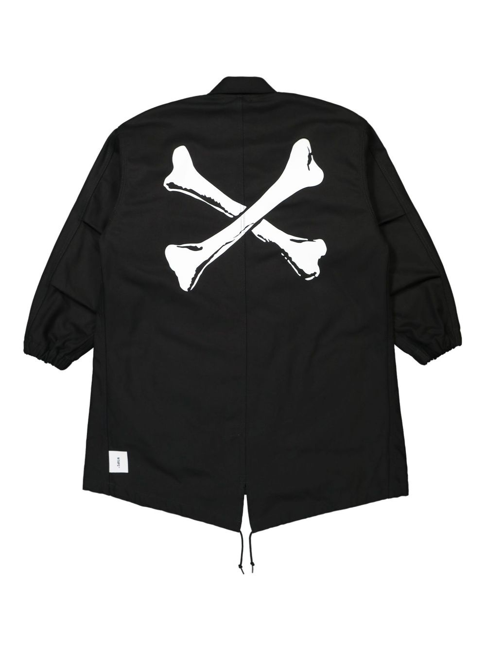 cross-print coat - 2
