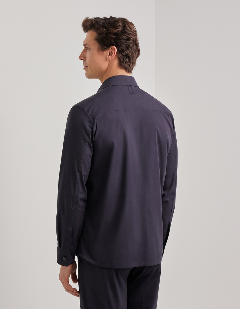 CARAMEL MIXED-MATERIAL ULTRALIGHT SUEDE BOMBER JACKET WITH KNIT INSERTS 273