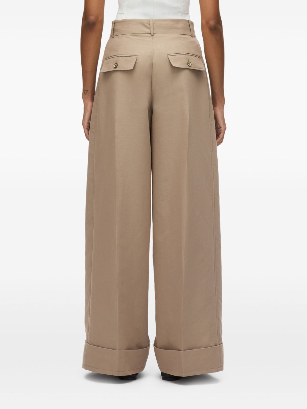 wide-leg trousers - 5