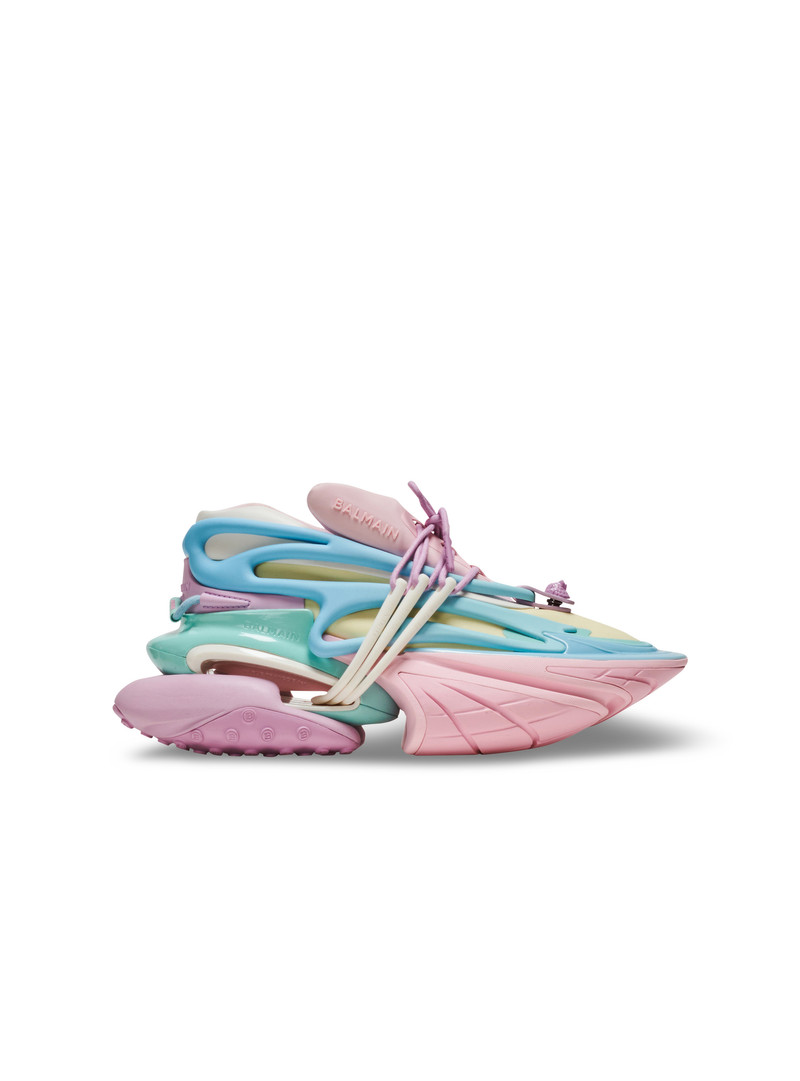 Unicorn trainers in neoprene and leather 1