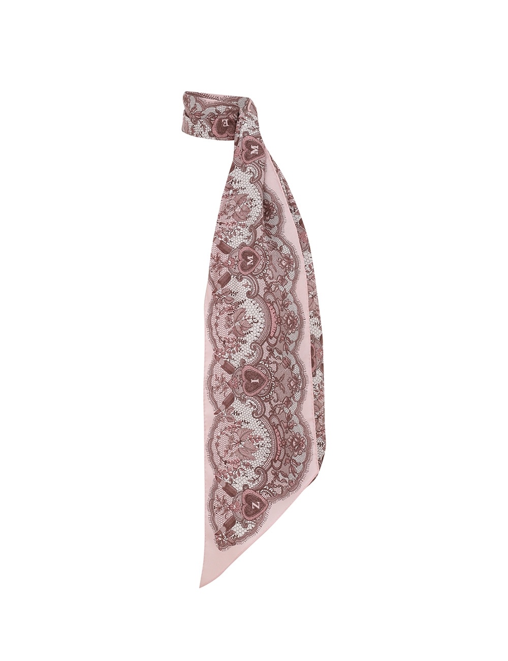 PRINTED SILK NECKSCARF - 1