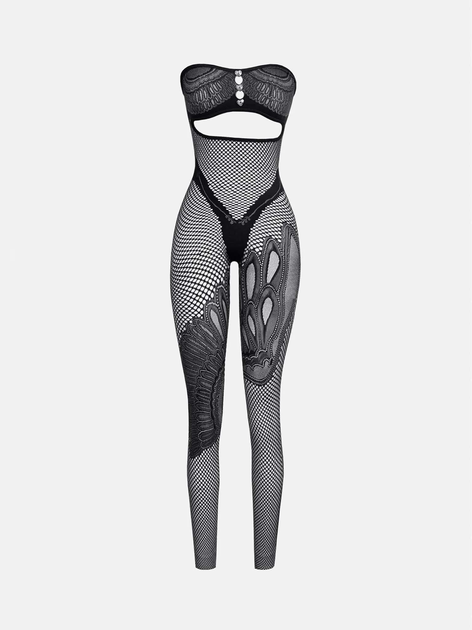 RISQUE JUMPSUIT BLACKJACK - 1
