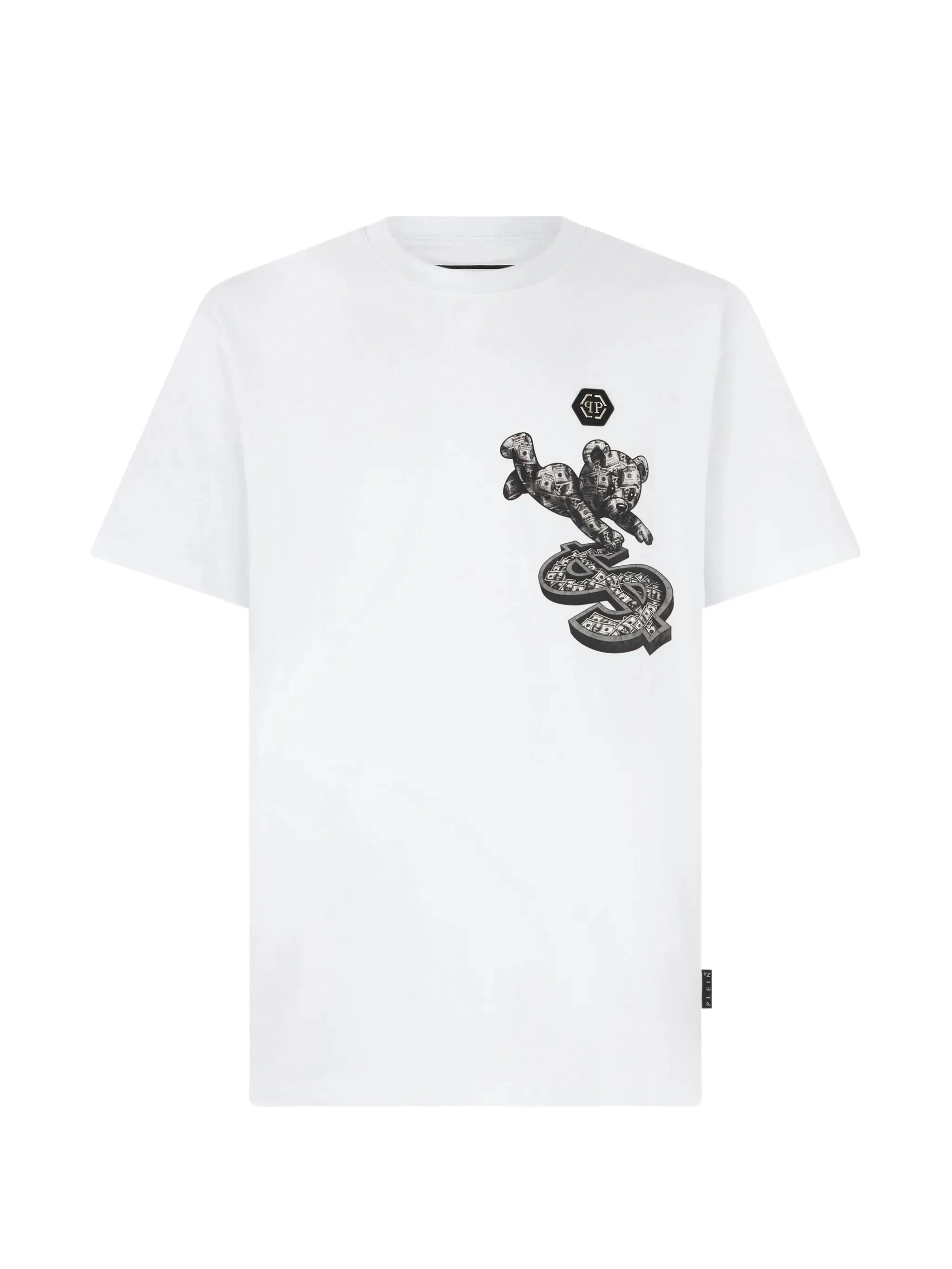 Philipp Plein Teddy Dollar-patch T-shirt - 1