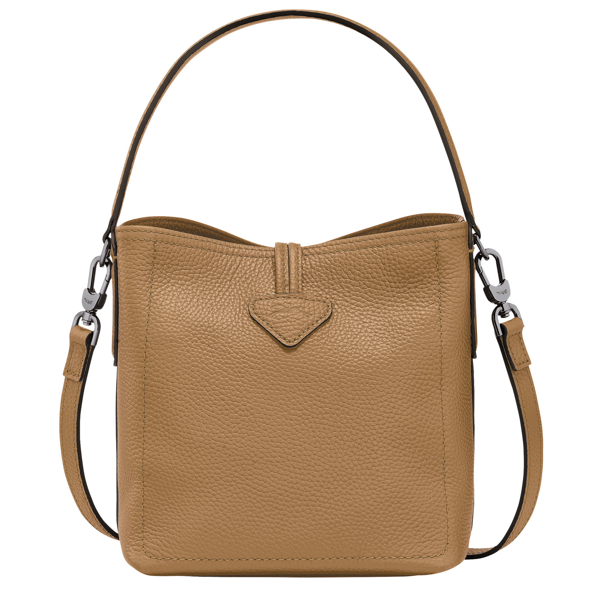 Le Roseau Essential XS Bucket bag Fawn - Leather - 4