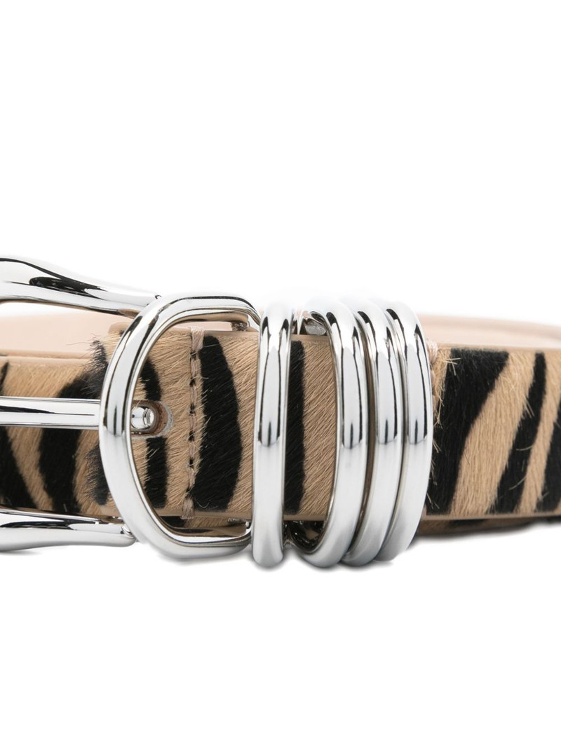 DÉHANCHE Hollyhock leather belt outlook