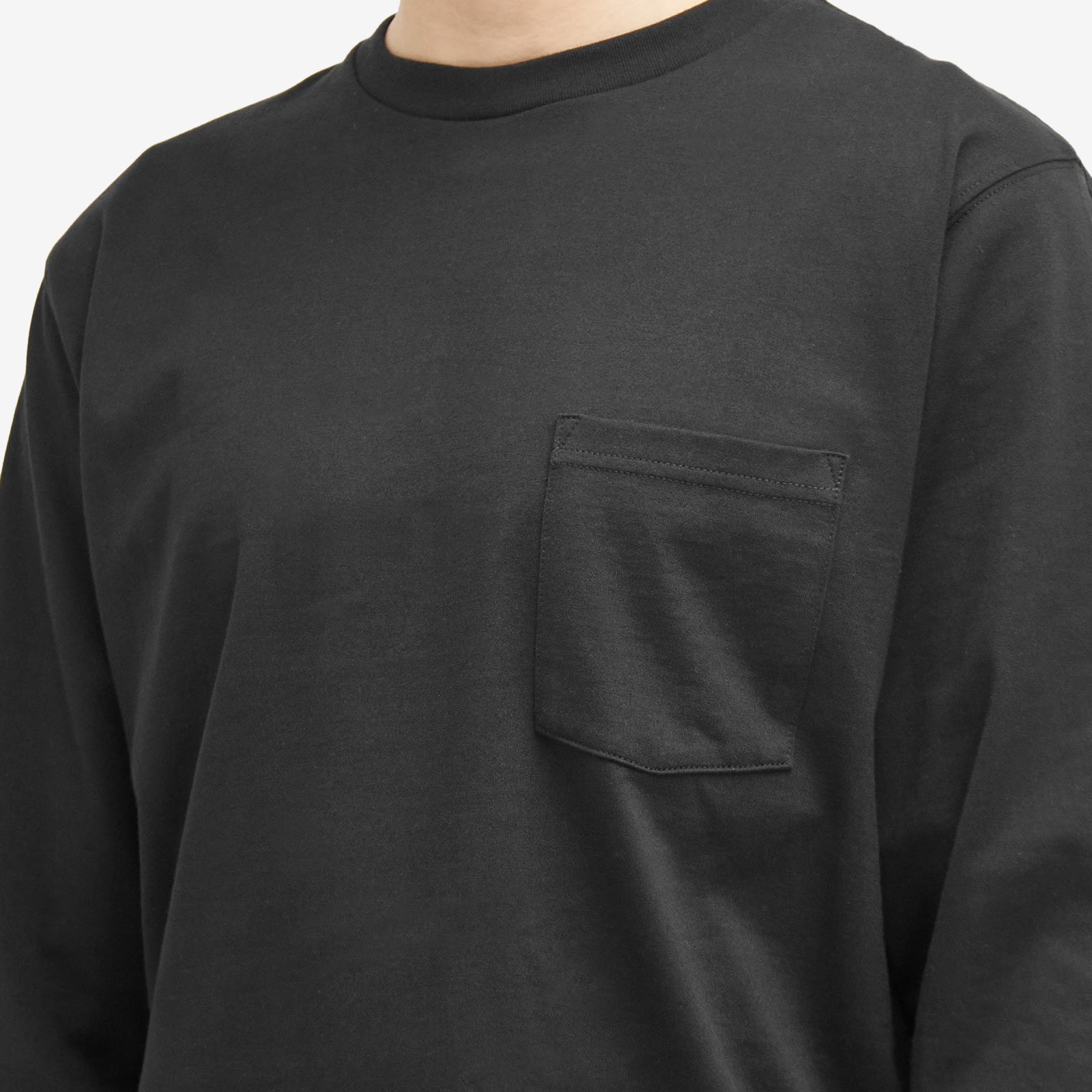 Beams Plus Long Sleeve Pocket T-Shirt - 5