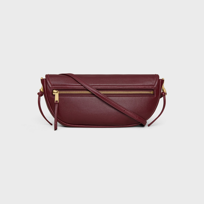 LITTLE HALFMOON SOFT TRIOMPHE IN SUPPLE SHINY LAMBSKIN 6