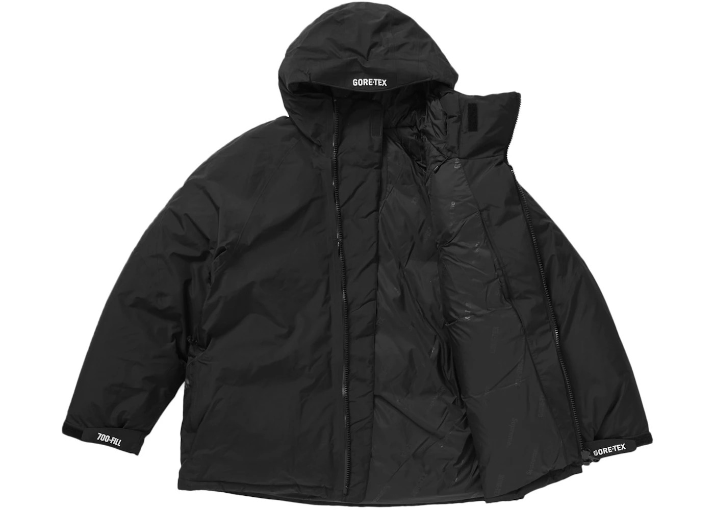 Supreme GORE-TEX 700-Fill Down Parka (FW23) Black - 2
