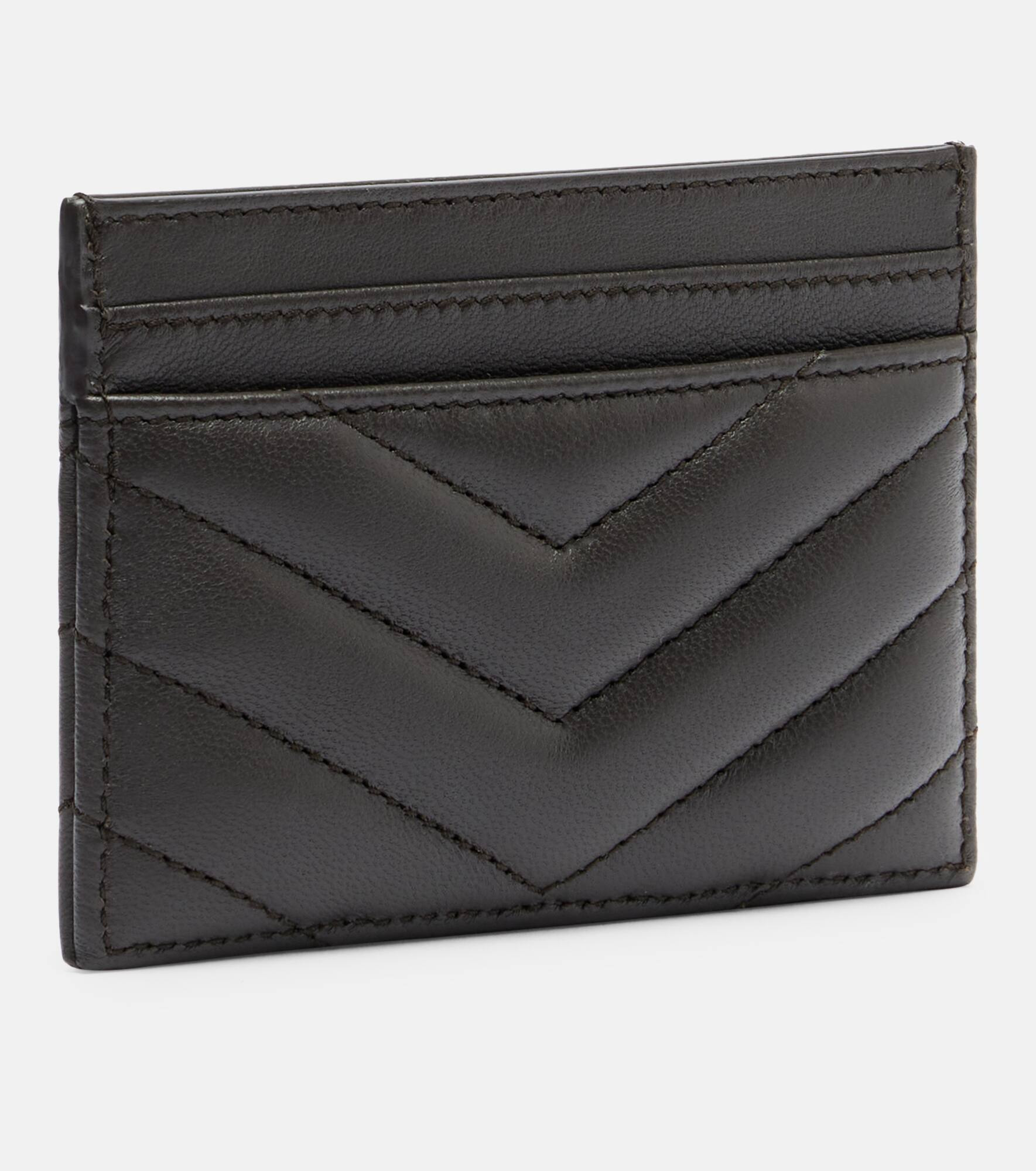 Cassandre matelassé leather card holder - 3