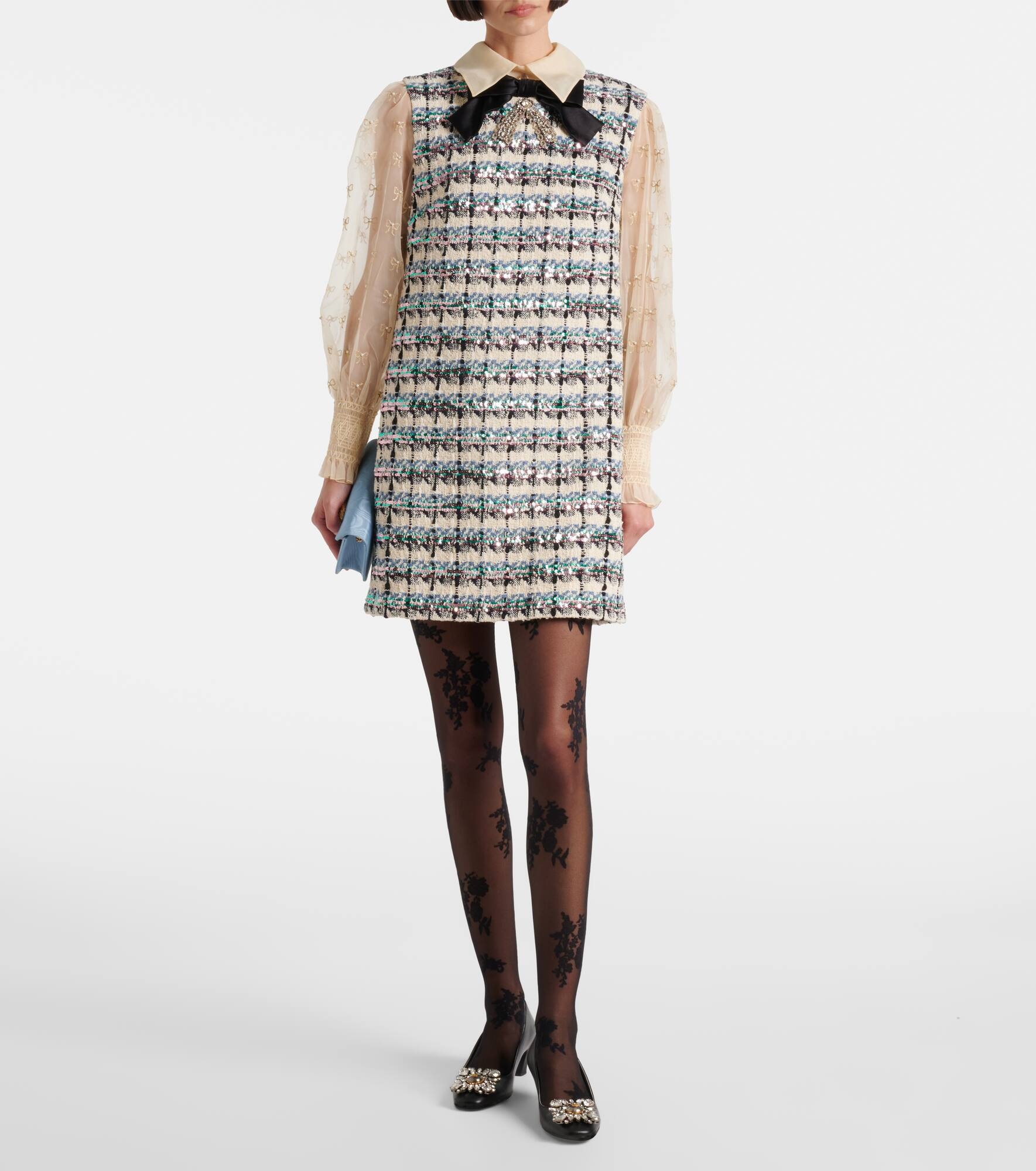 Embellished minidress - 7