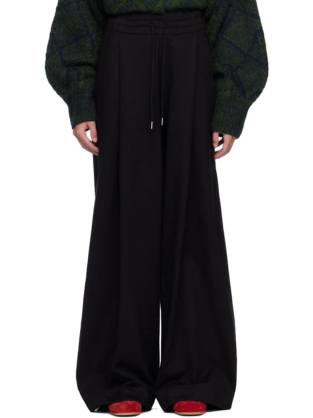 Black Loose Sweatpants - 1