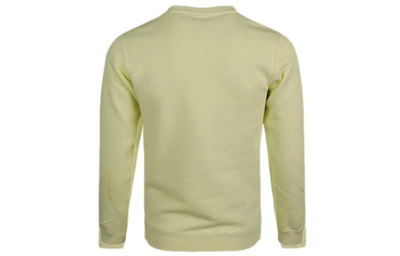 Nike Nike Sportswear Club Fleece Round Collar Male Orange Green DC3938-750 outlook