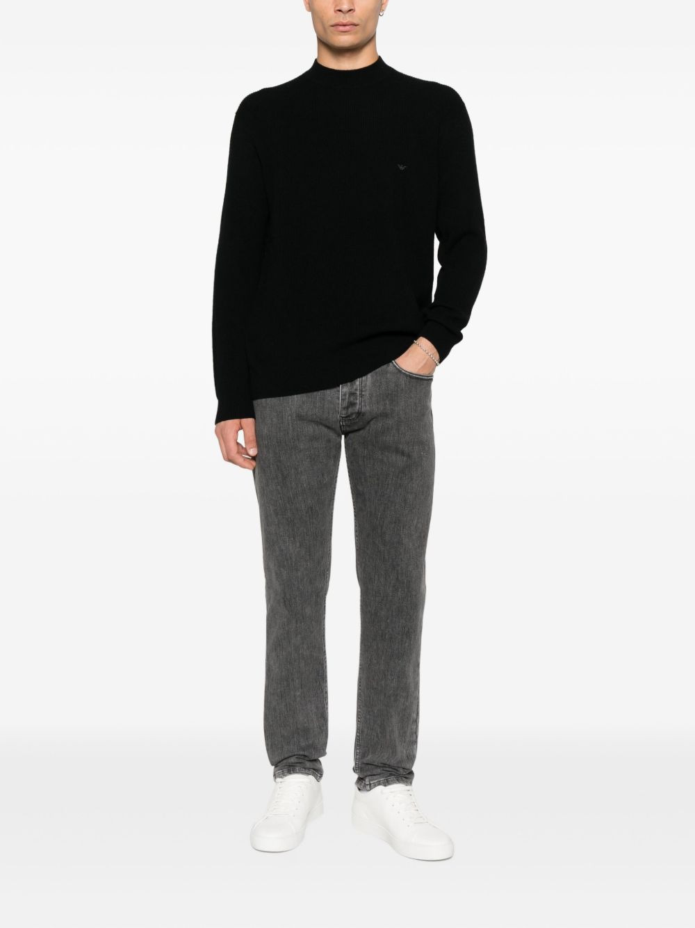 Wool Crewneck Jumper - 2