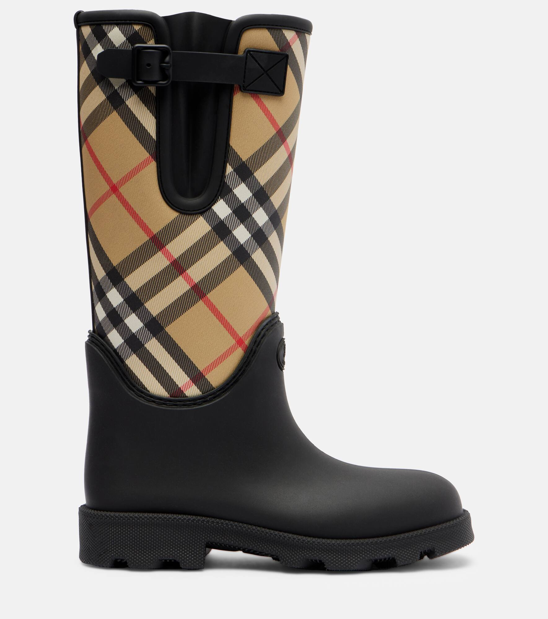 Marsh Burberry Check rain boots - 4