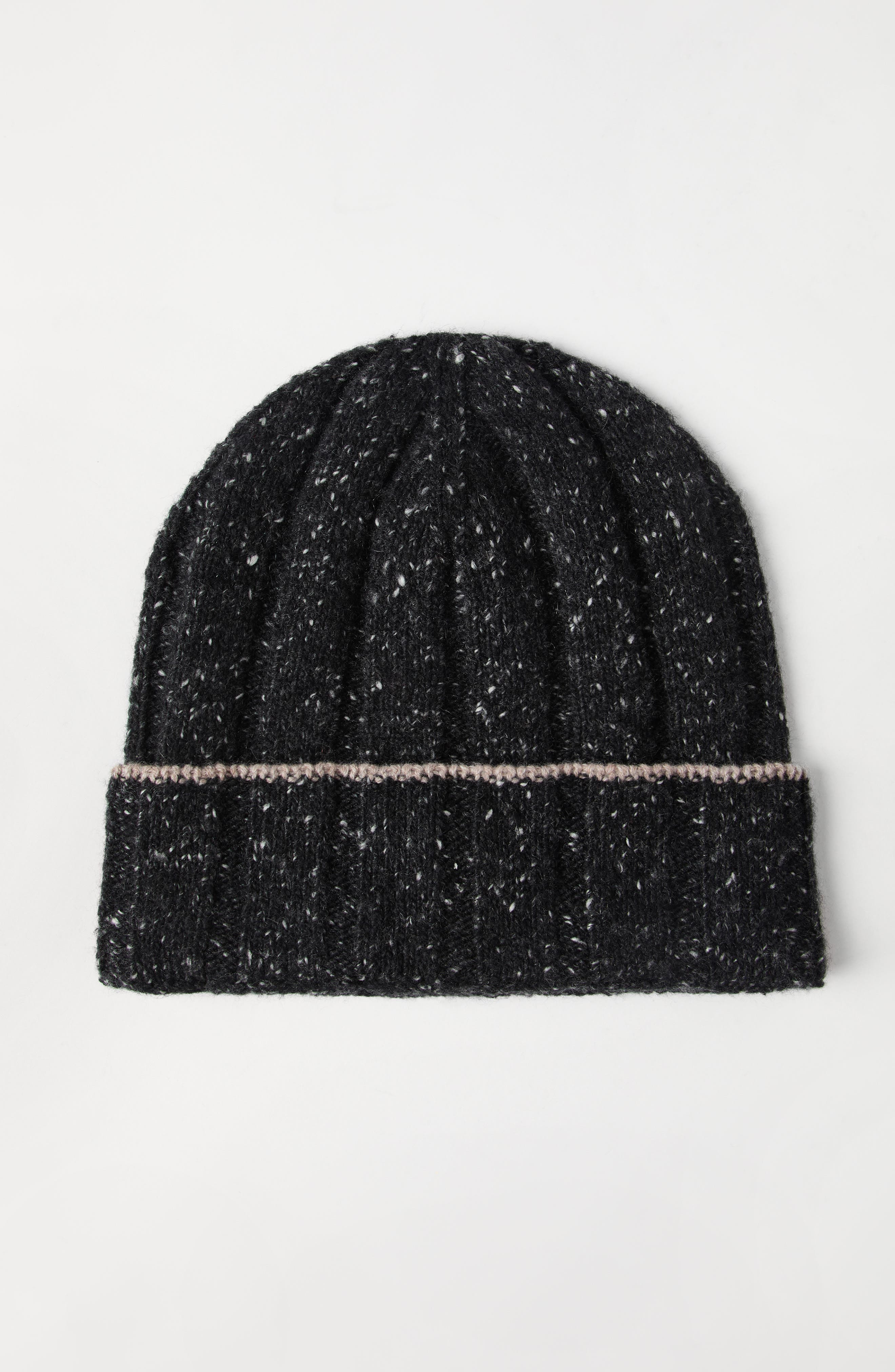 Brunello Cucinelli Cashmere rib knit beanie in Anthracite at Nordstrom - 2