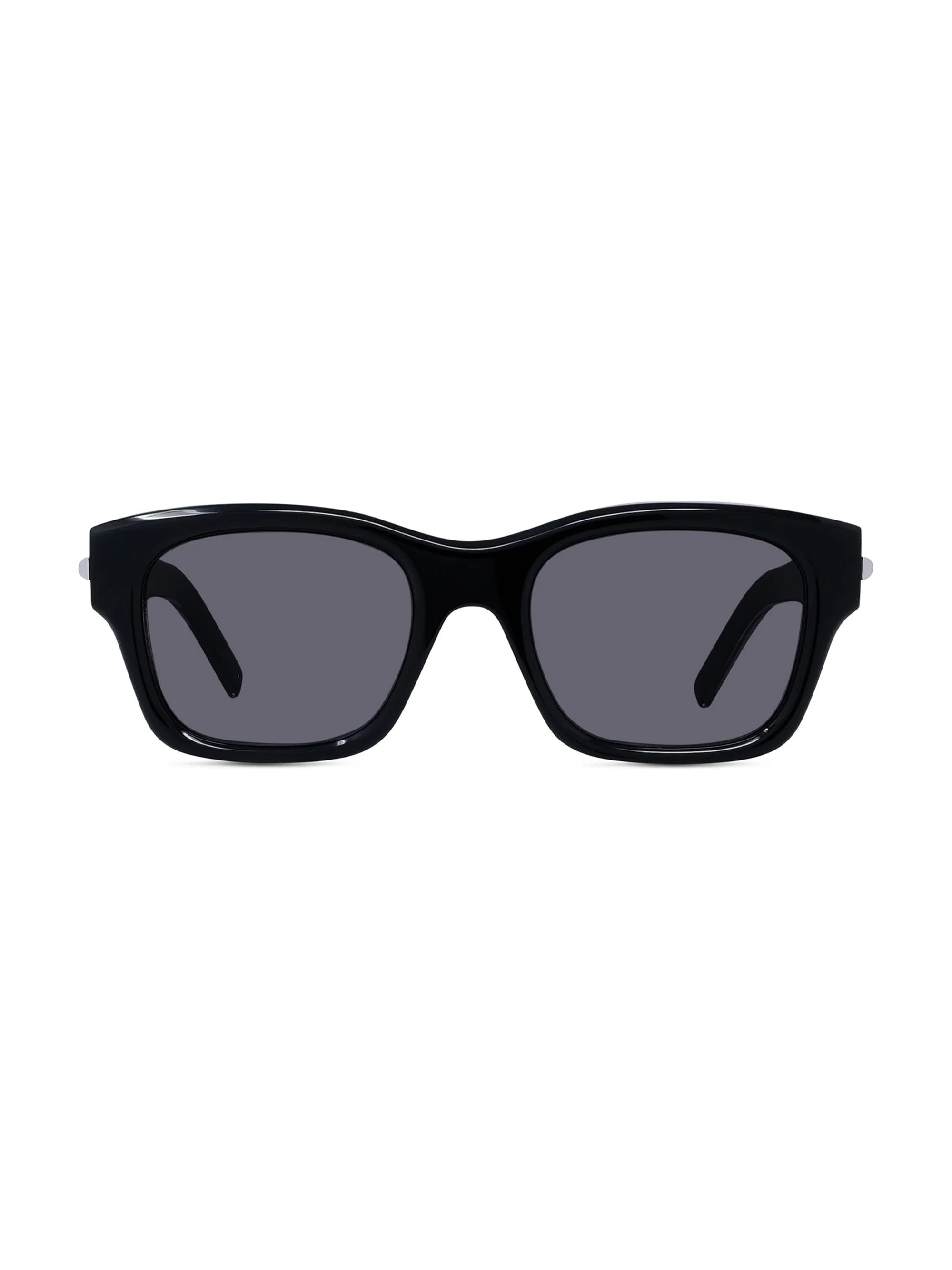 Men's GV One 52MM Rectangular Sunglasses - Shiny Black - 1