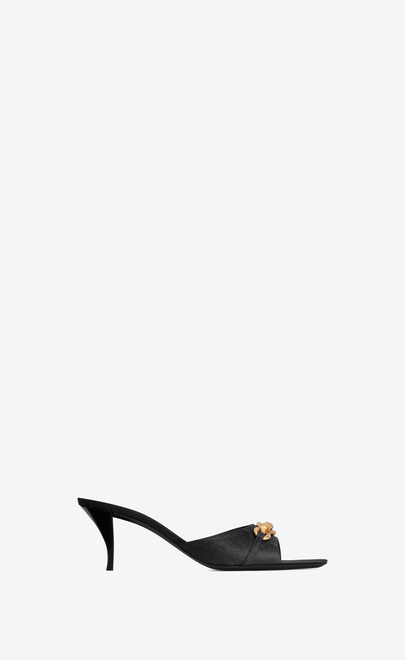 le maillon mules in cassandre jacquard - 1