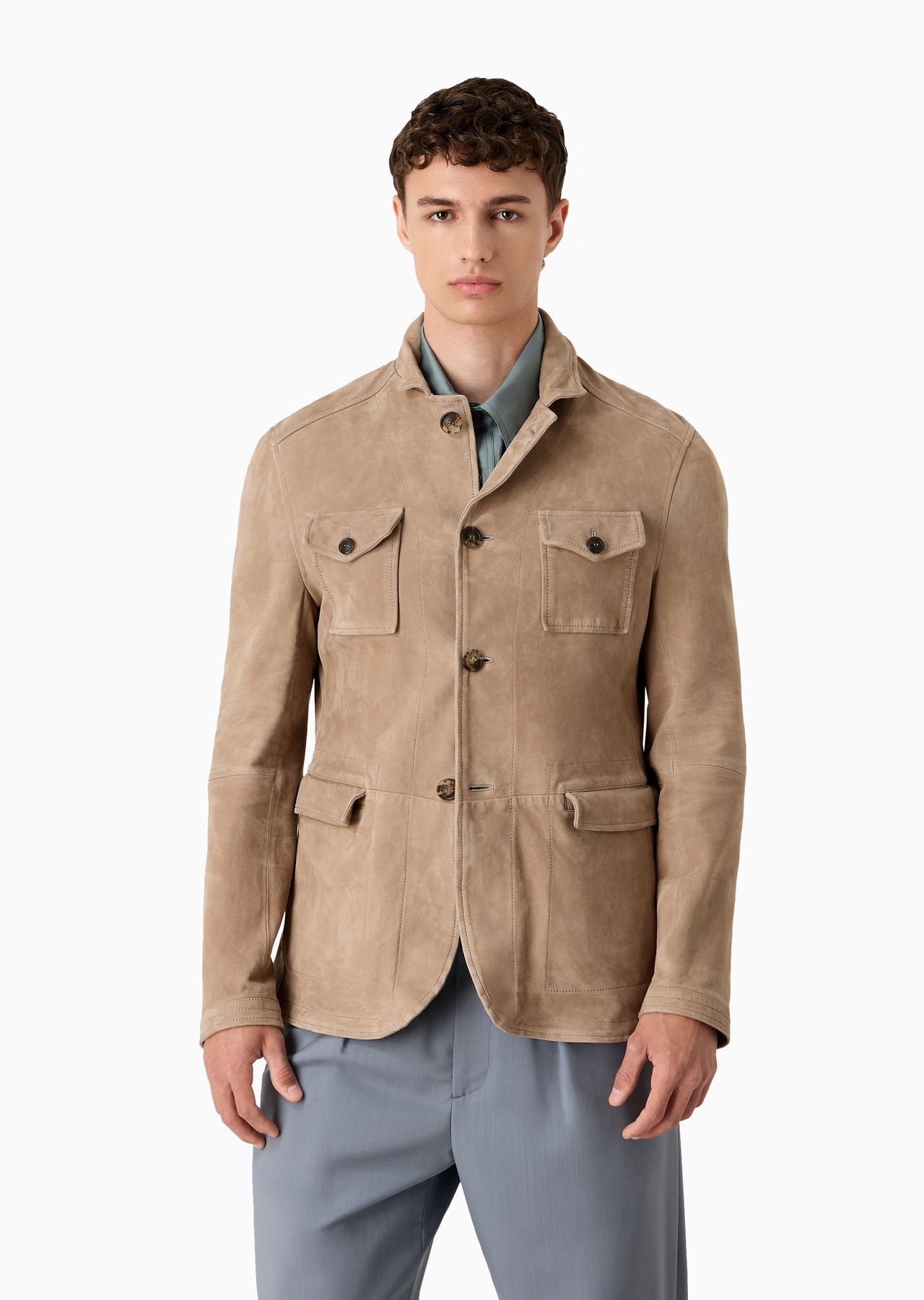 Suede safari jacket - 2