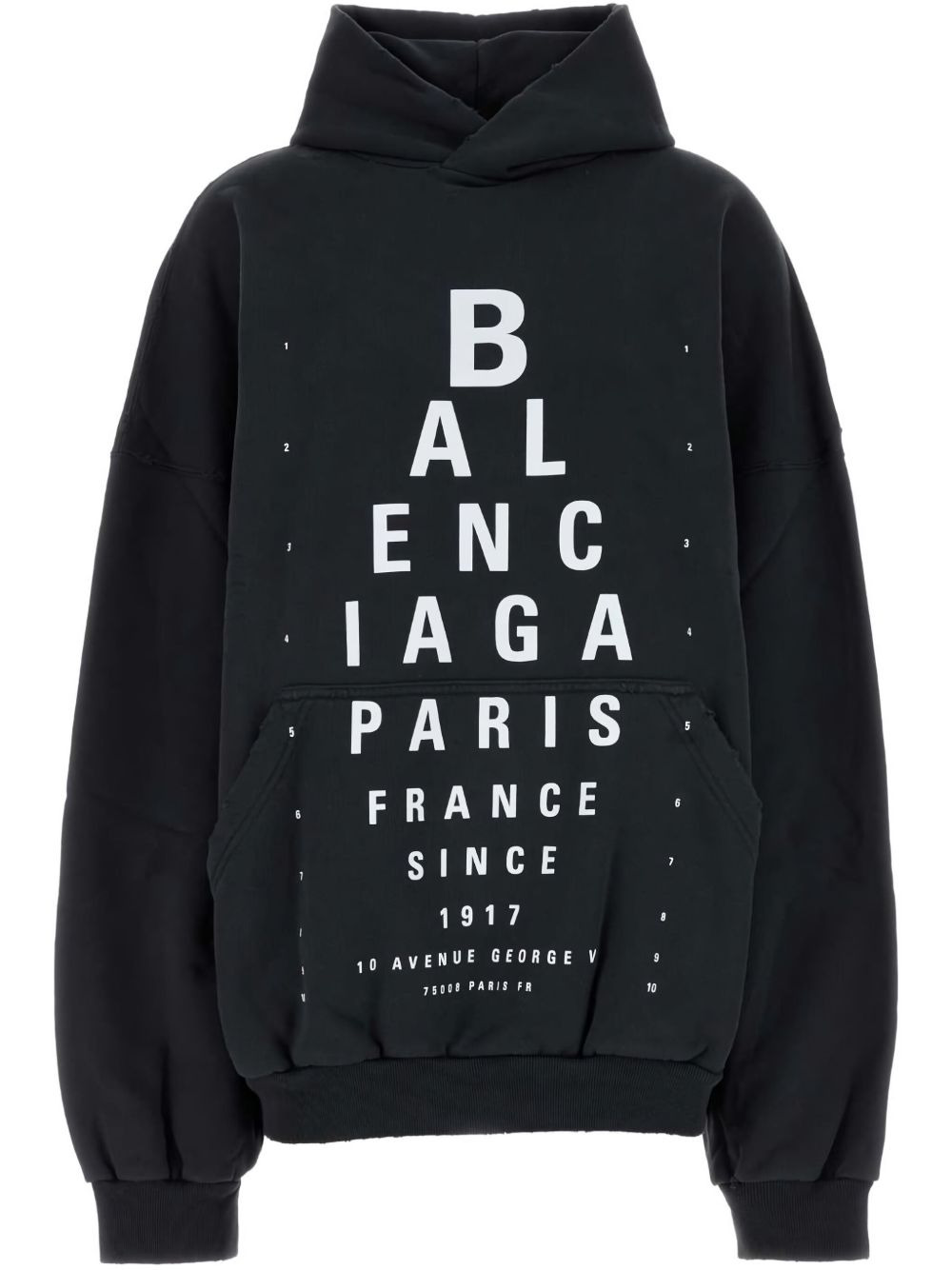 Balenciaga Optical logo Hoodie - 1