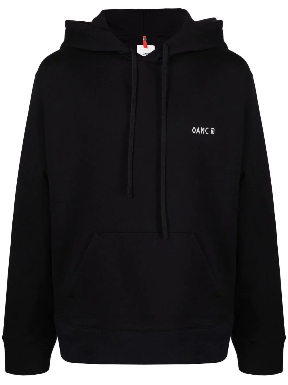 chest logo-print hoodie - 1