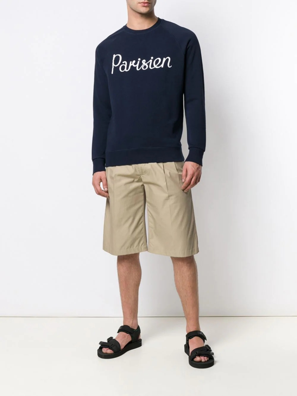 Parisien print sweatshirt - 2