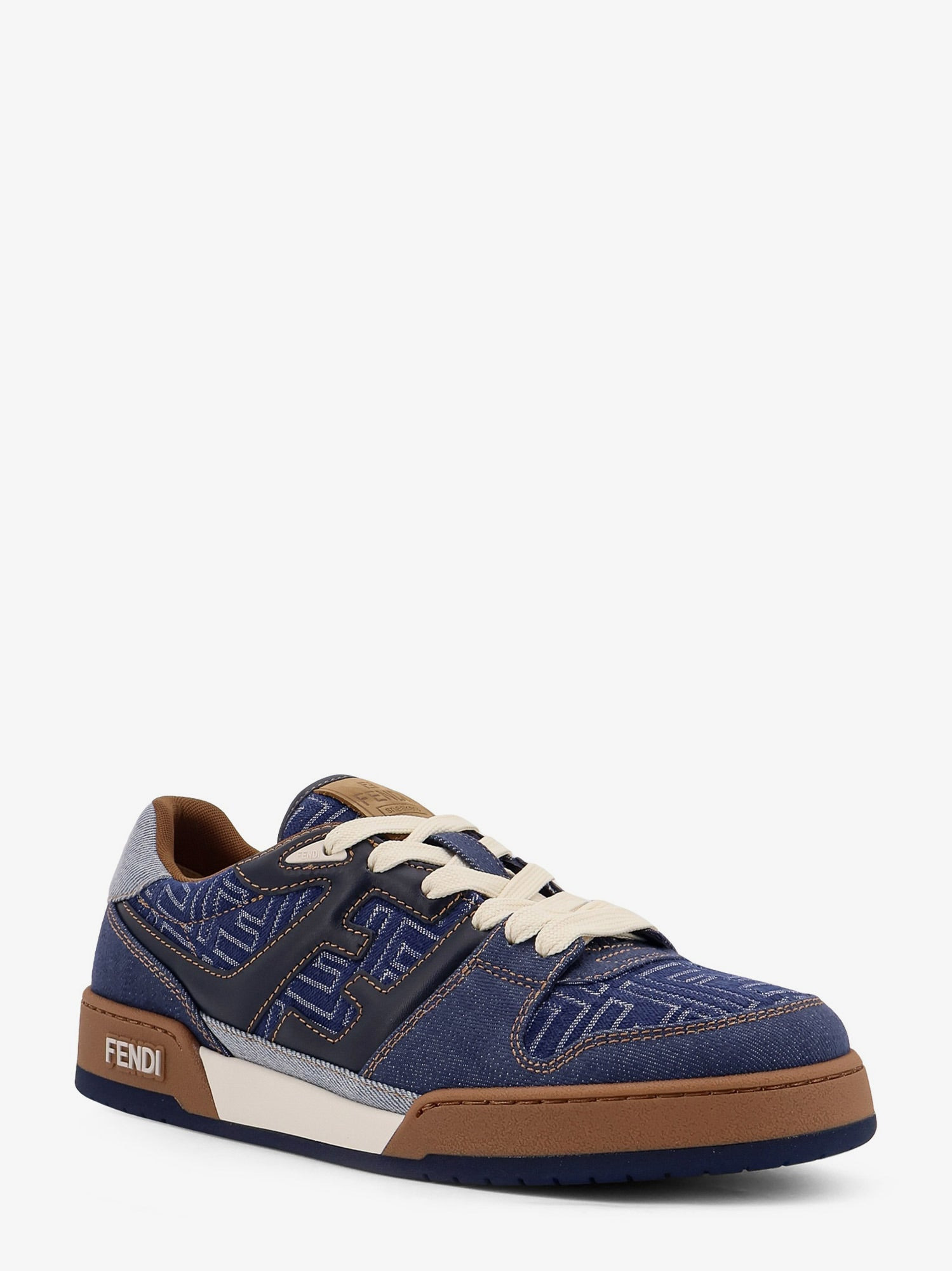 Fendi Fendi Match Denim Sneakers - 3