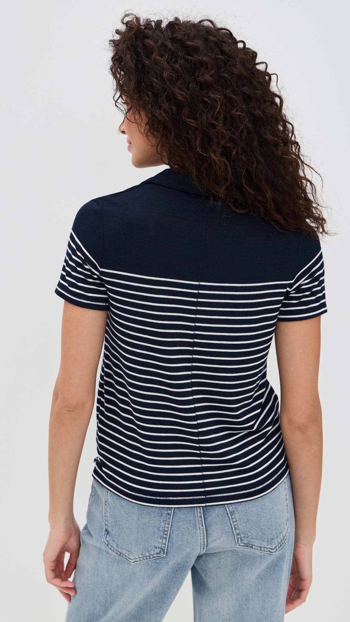 The Knit Stripe Polo - 2