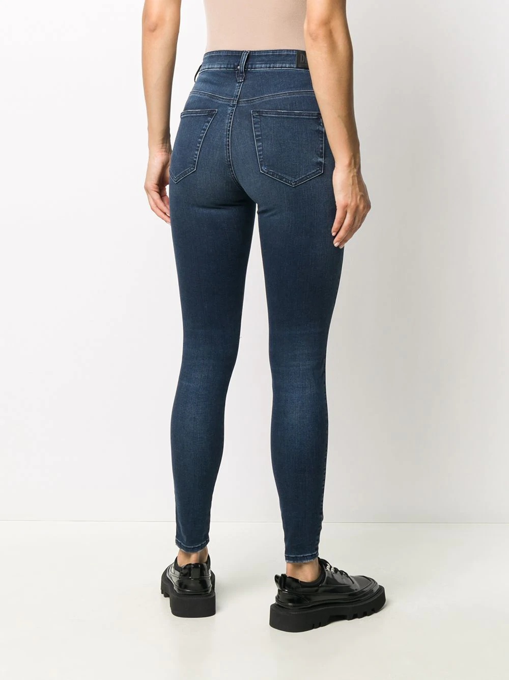 high-rise skinny jeans  - 4