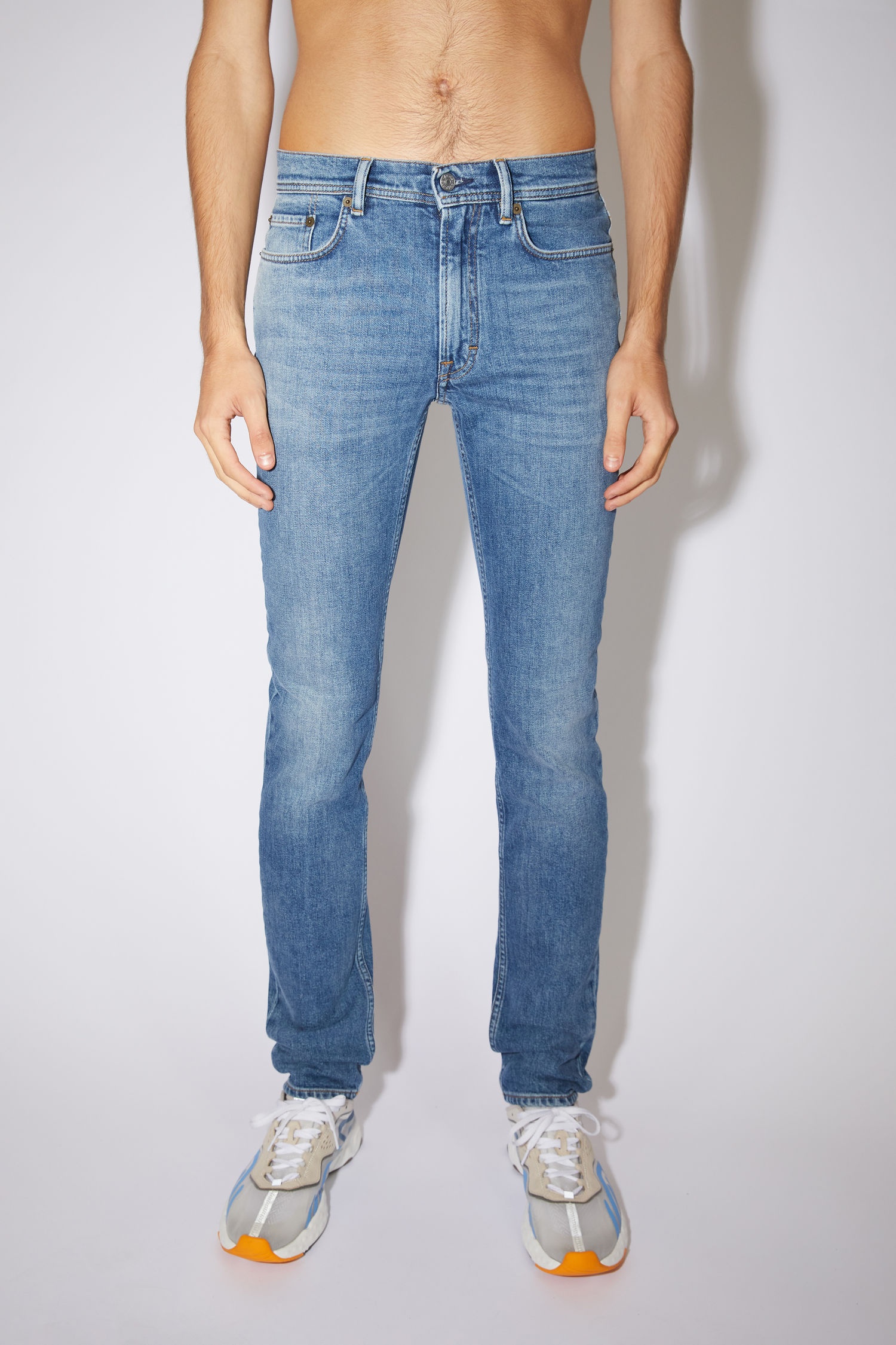 Skinny fit jeans - Mid Blue - 2