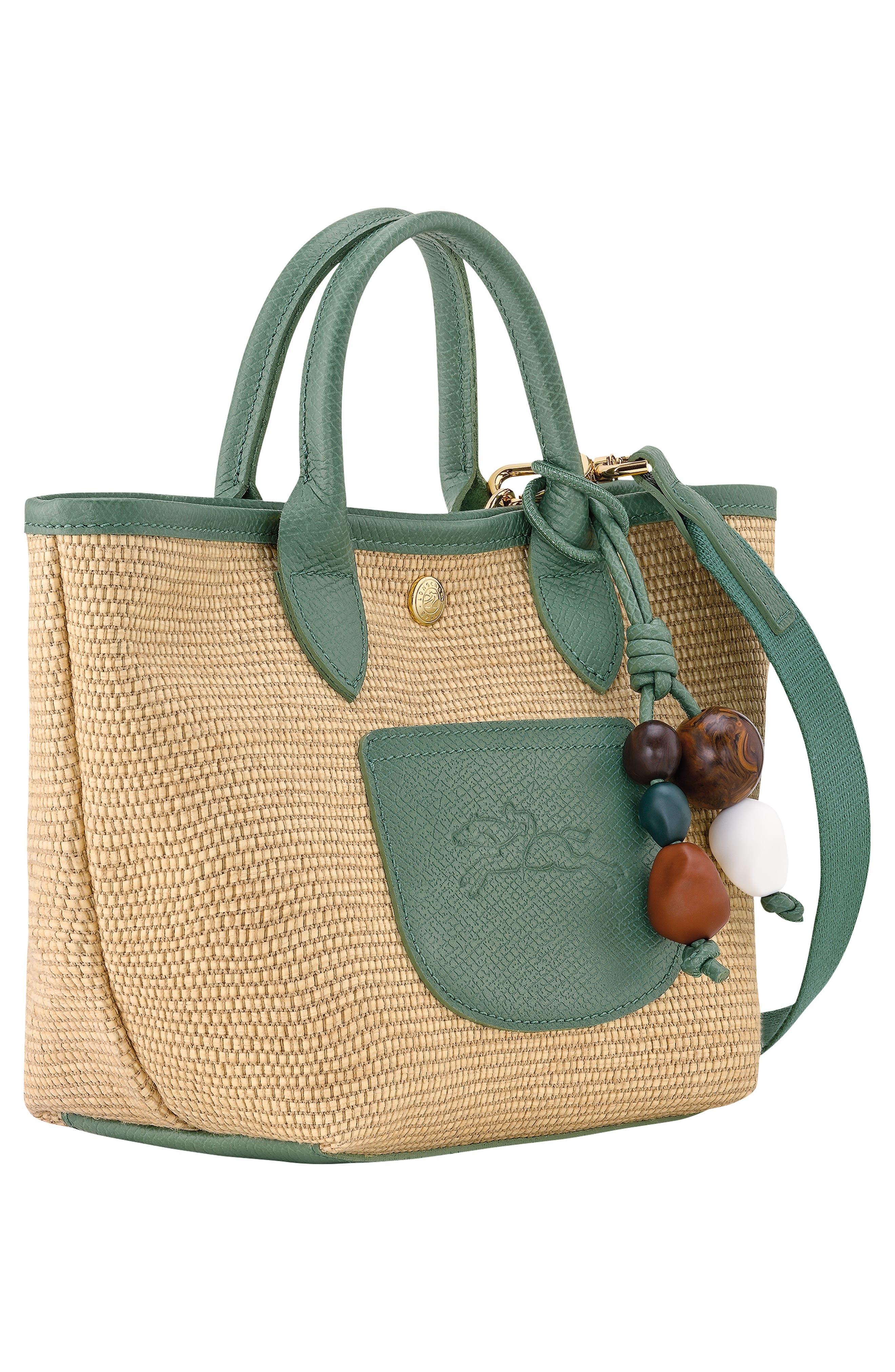 Longchamp Extra Small Le Pliage Panier Ceramique Top Handle Bag in Oregano at Nordstrom - 5
