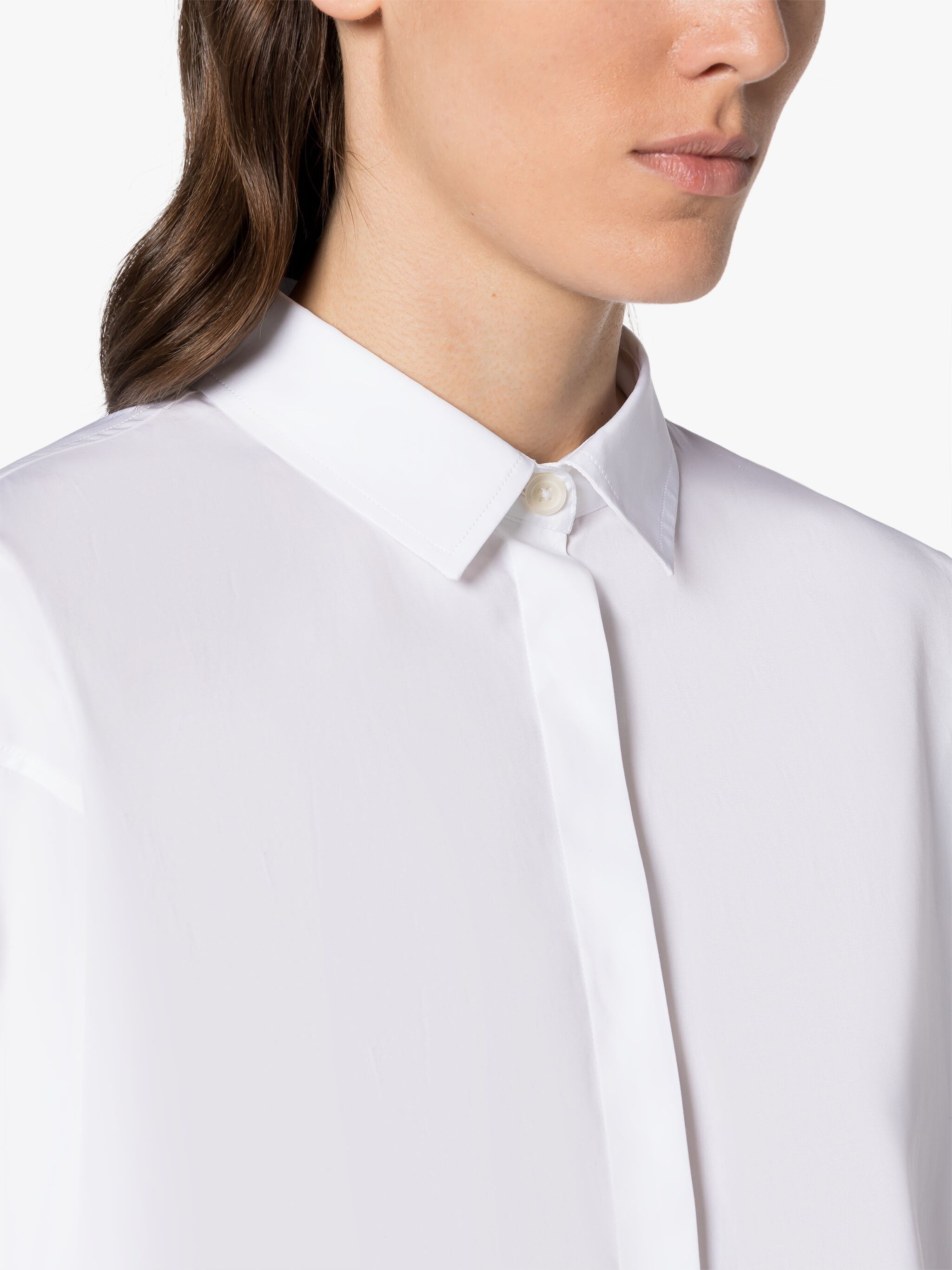 BLUEBELLS WHITE COTTON SHIRT - 5