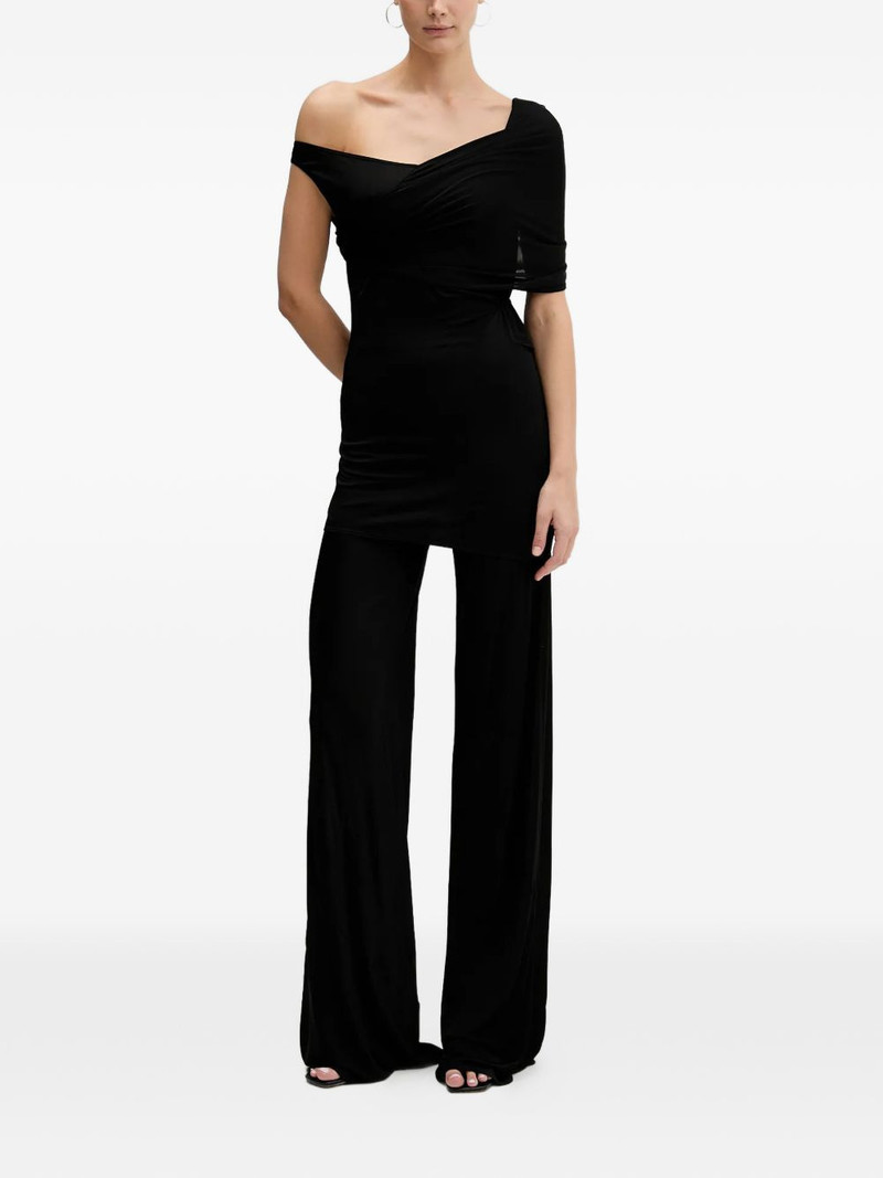 Rick Owens Lilies Sahara off-shoulder top outlook