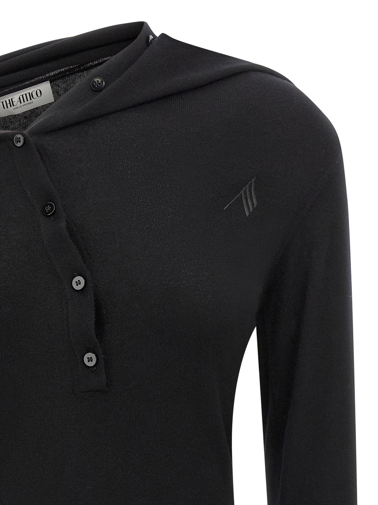 Cashmere Wool Dress Dresses Black - 4