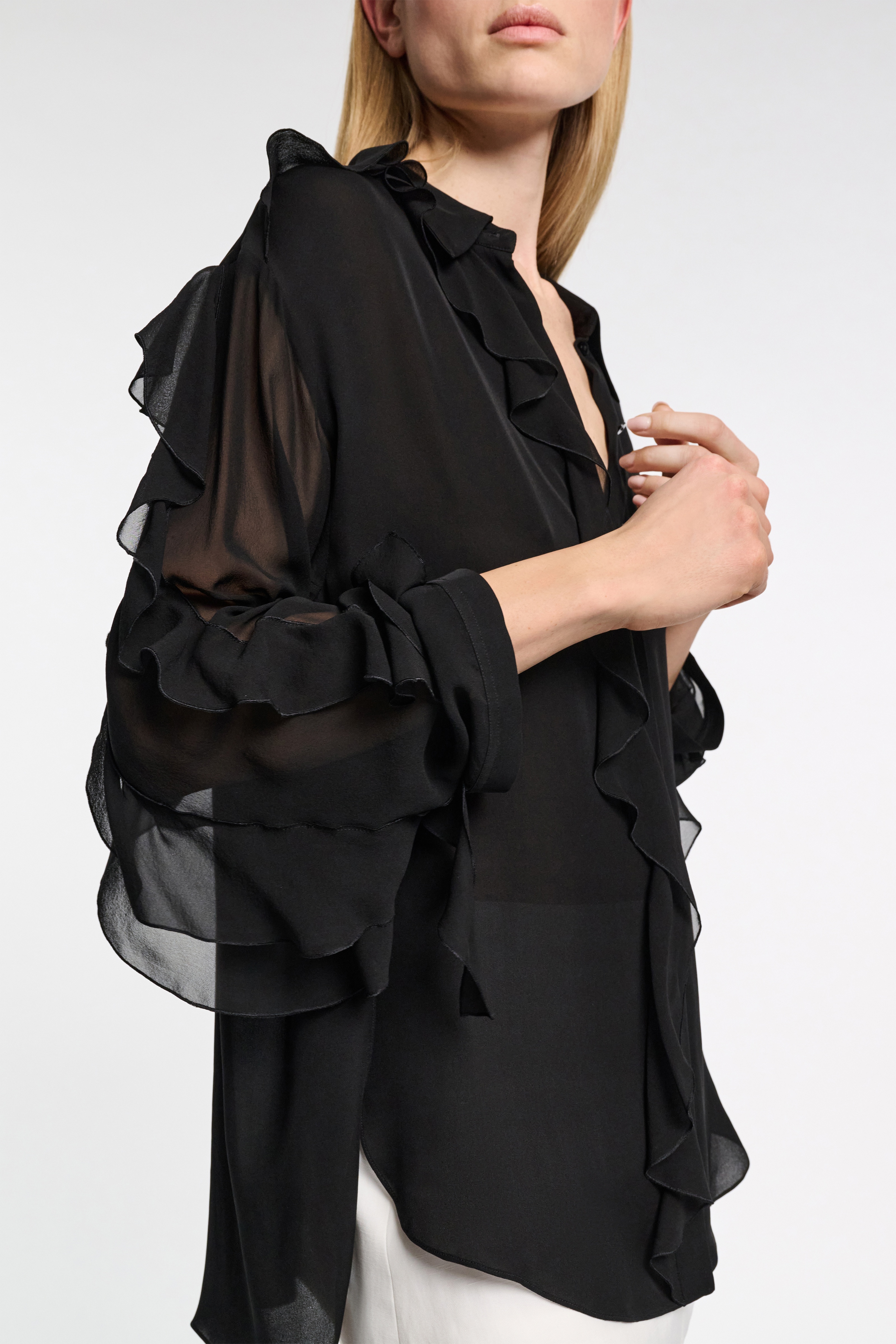 SHEER TWIST I blouse - 7