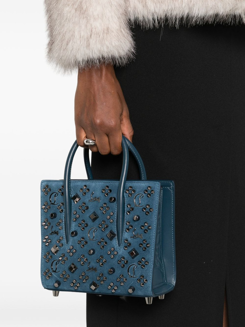 Christian Louboutin embellished-detail mini tote bag outlook