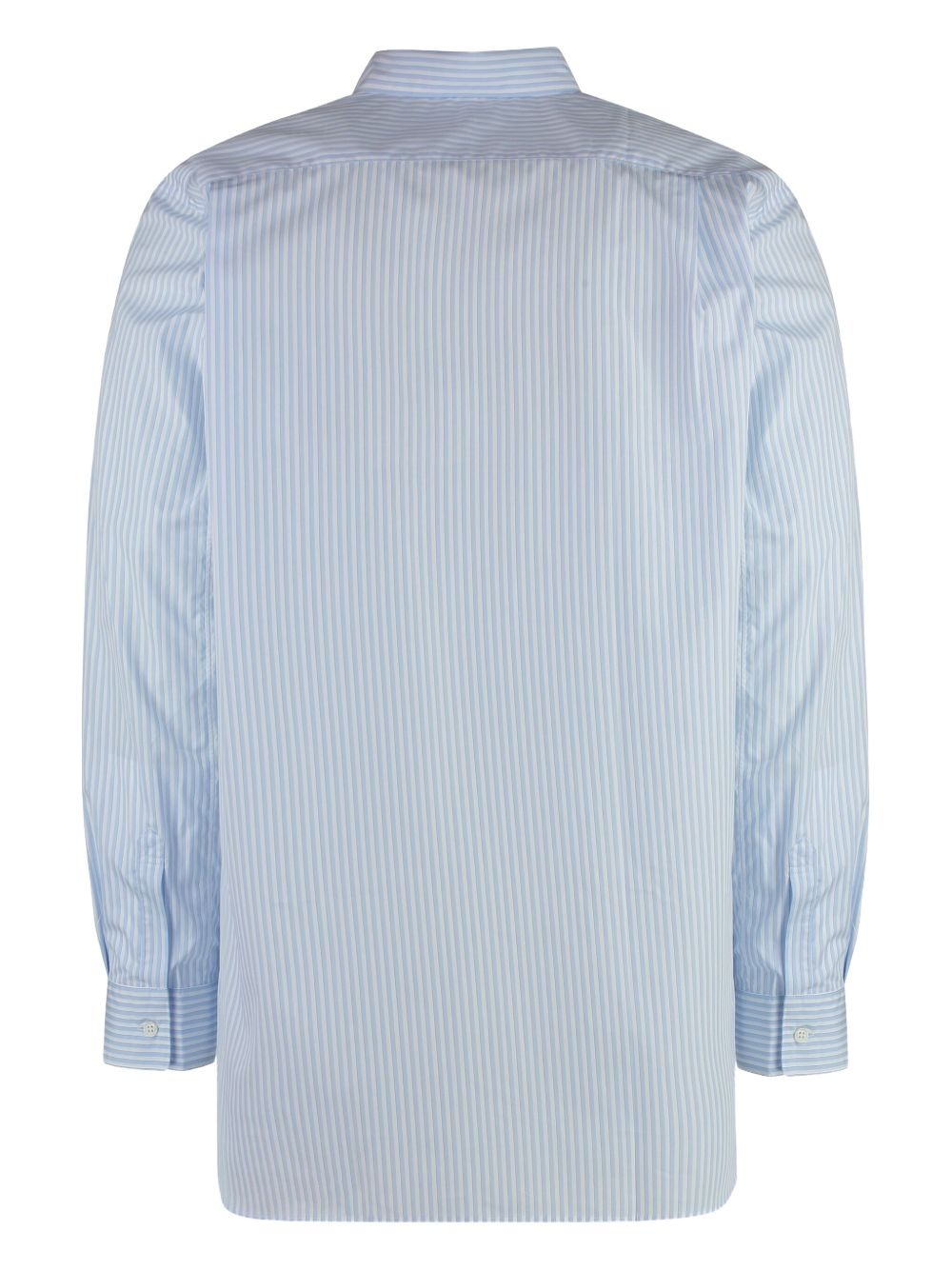 striped button-up shirt - 2