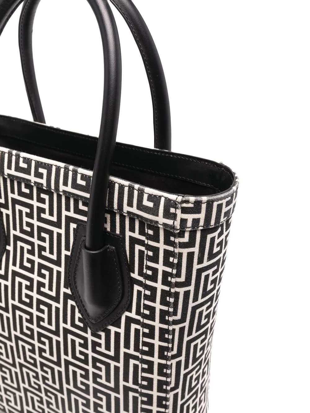 monogram-pattern tote bag - 5