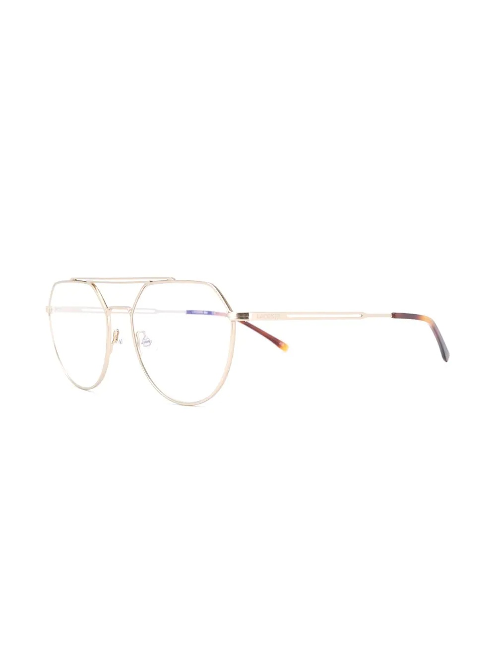 oversized aviator-frame glasses - 2