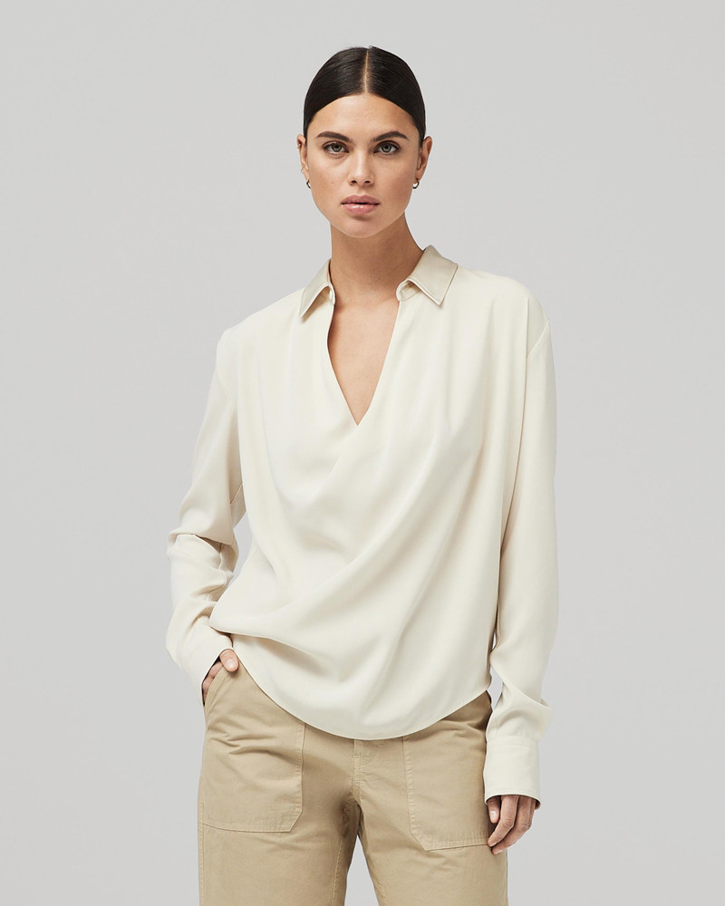 rag & bone Phillipa Satin Blouse outlook