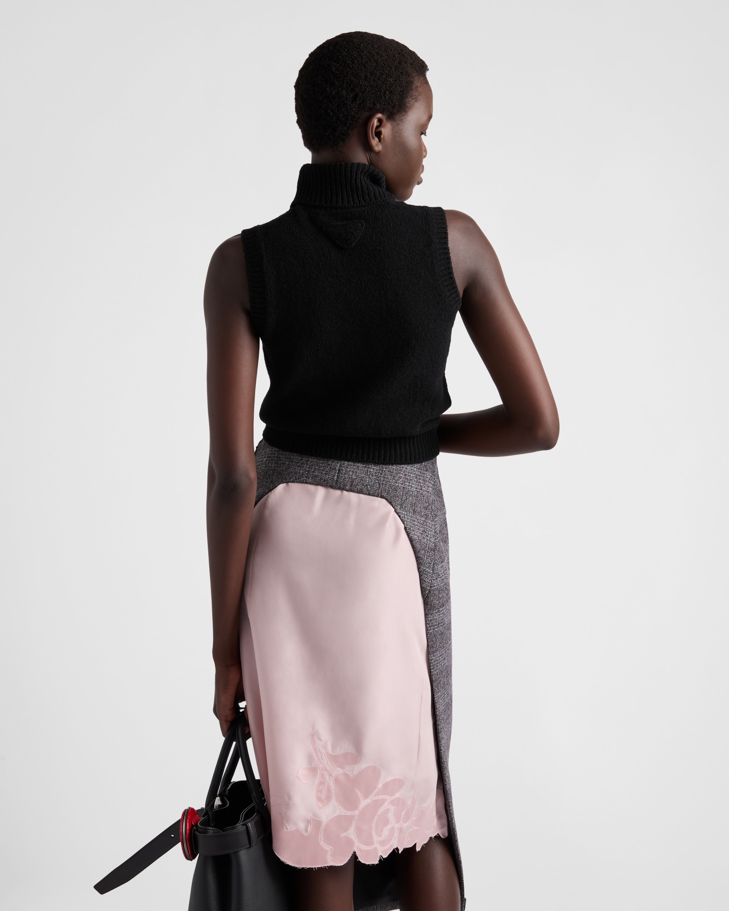 Cashmere turtleneck vest - 6