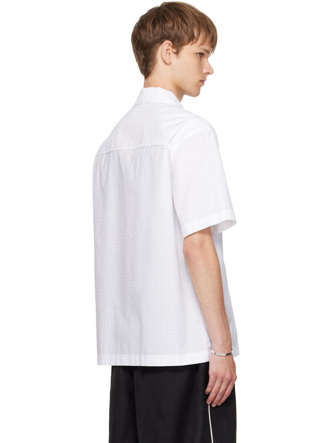 White Cotton Shirt - 3