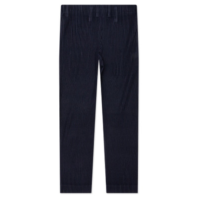ISSEY MIYAKE TAILORED PLEATS PANTS - BLUE outlook