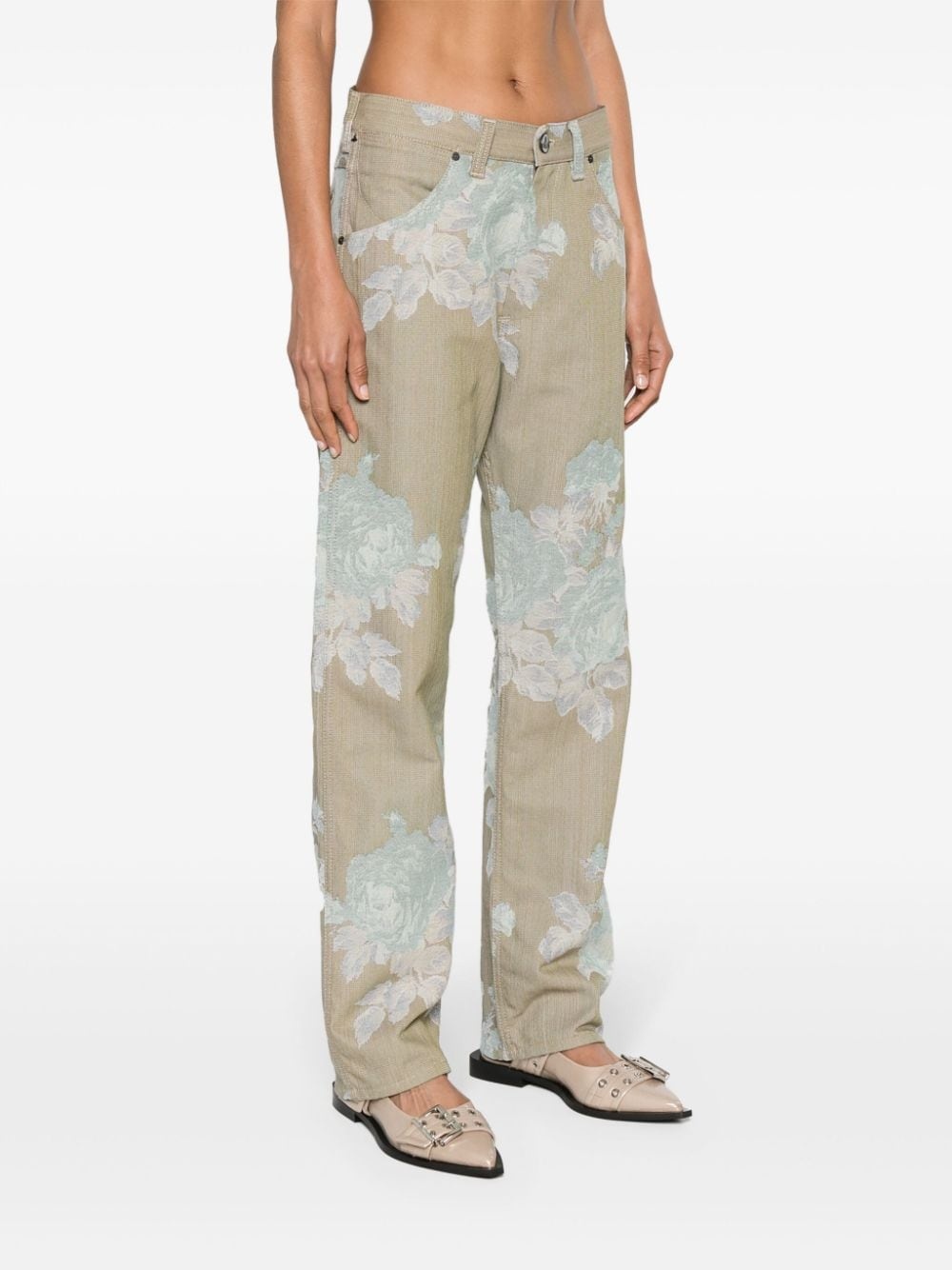 Ranch high-rise straight jeans - 6