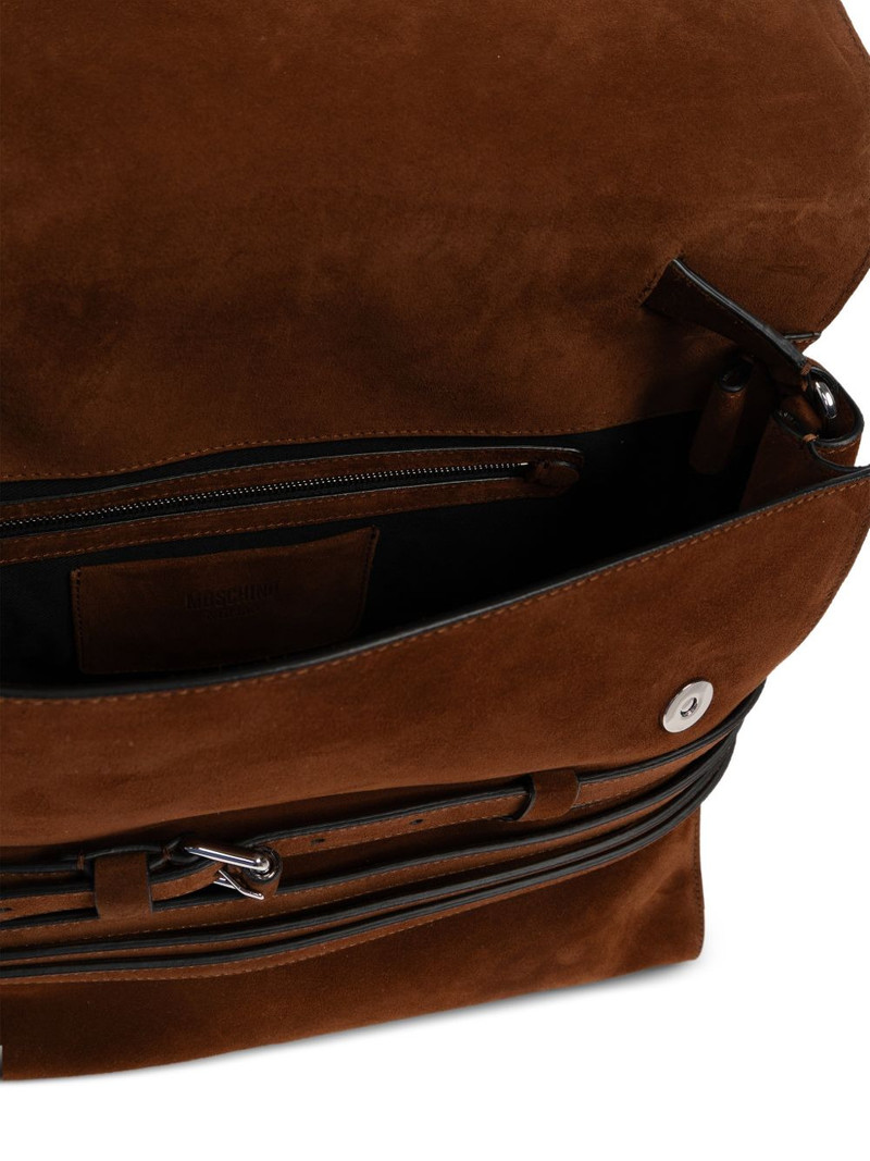 belted top-handle tote bag 6